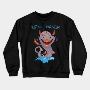 Wrath of the Serpent: Jormungandr in all its Glory Crewneck Sweatshirt